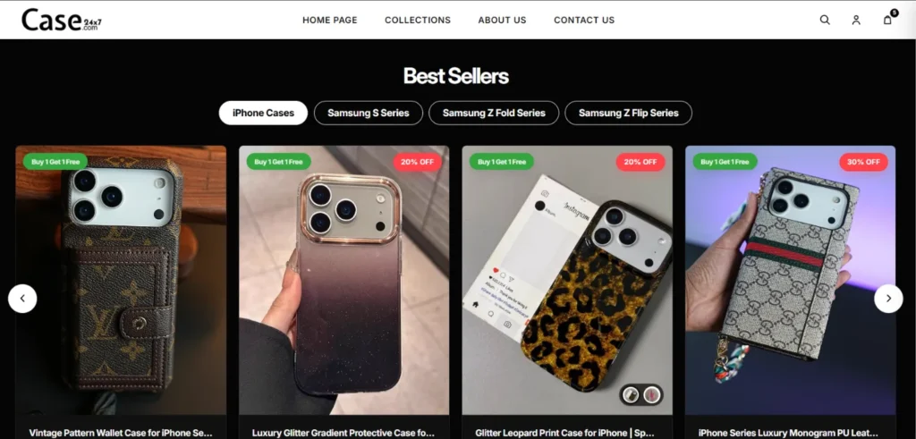 Case24x7 website