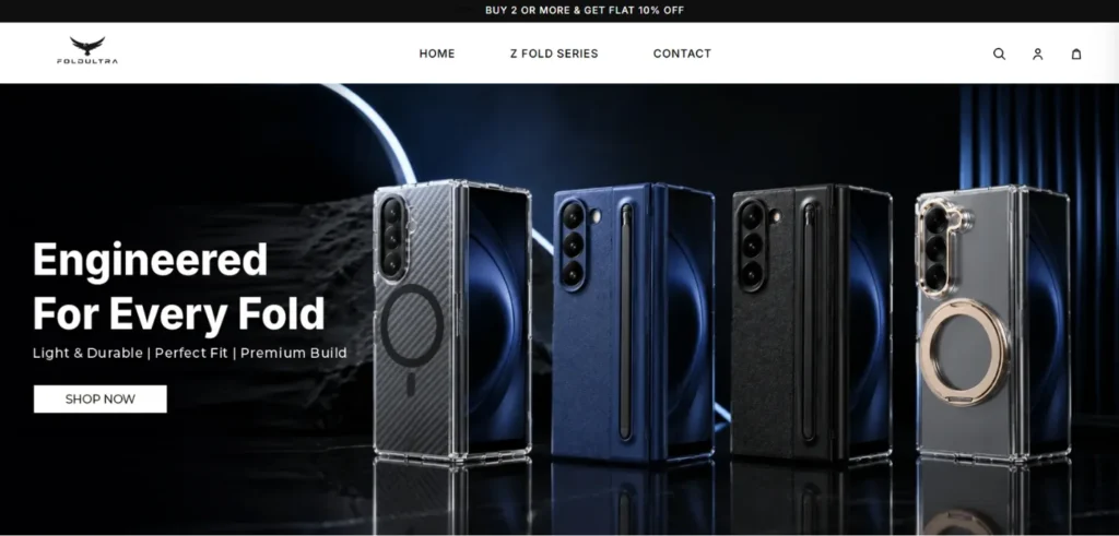 Fold Ultra Website