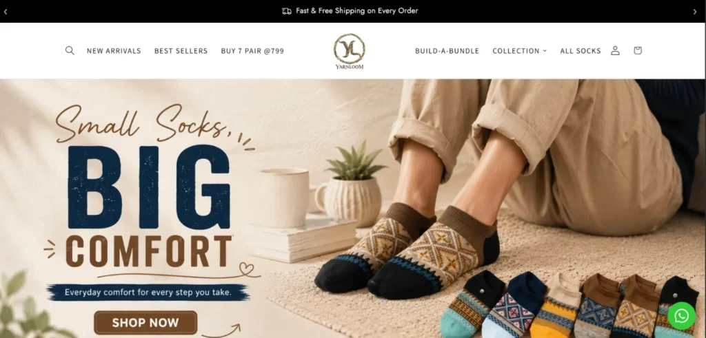 Yarnloom.in website